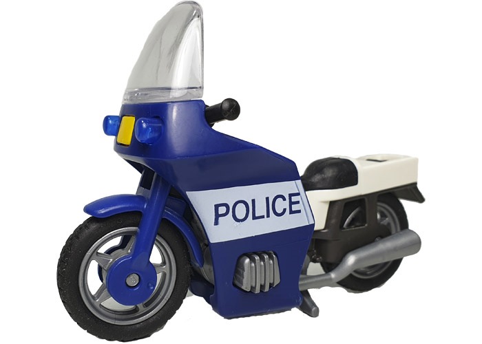 Moto de policía top de playmobil